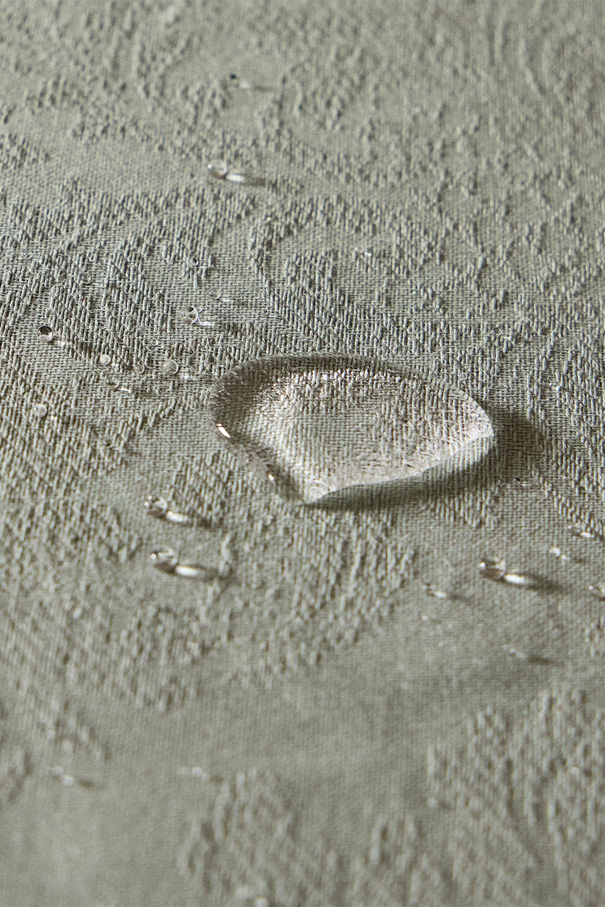 RESIN-COATED COTTON TABLECLOTH